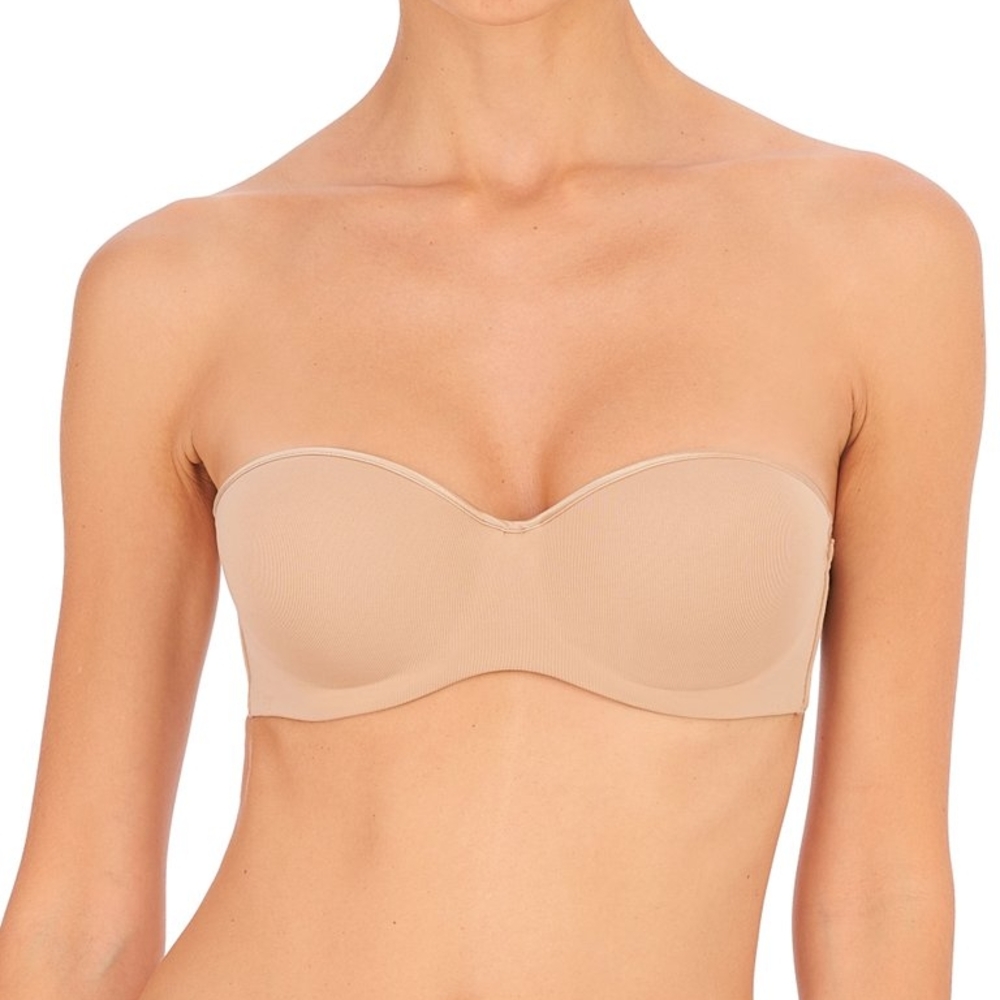 Seamless Strapless Bra - Tan